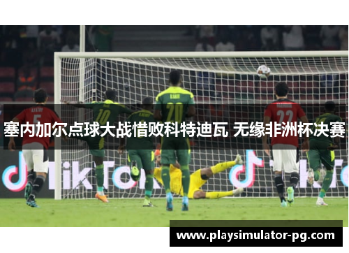 塞内加尔点球大战惜败科特迪瓦 无缘非洲杯决赛